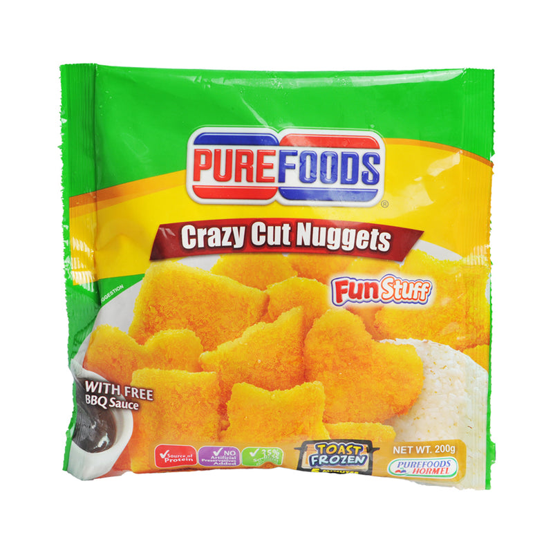 Purefoods Chicken Fun Nuggets With BBQ Sauce 200g