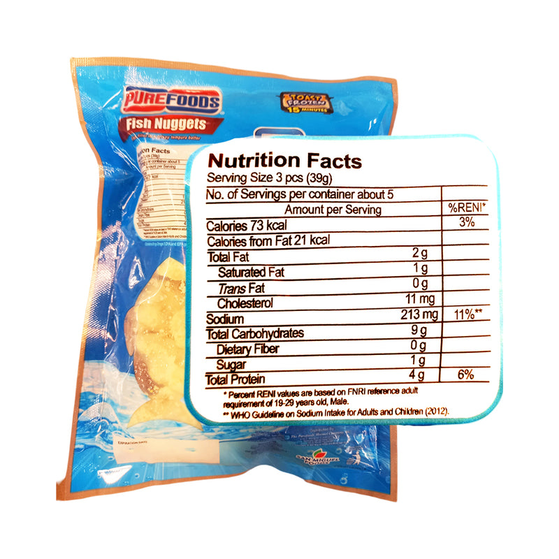 Purefoods Crisp 'n Juicy Fish Nuggets 200g