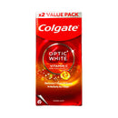 Colgate Toothpaste Optic White Vitamin C Value Pack 80g x 2's