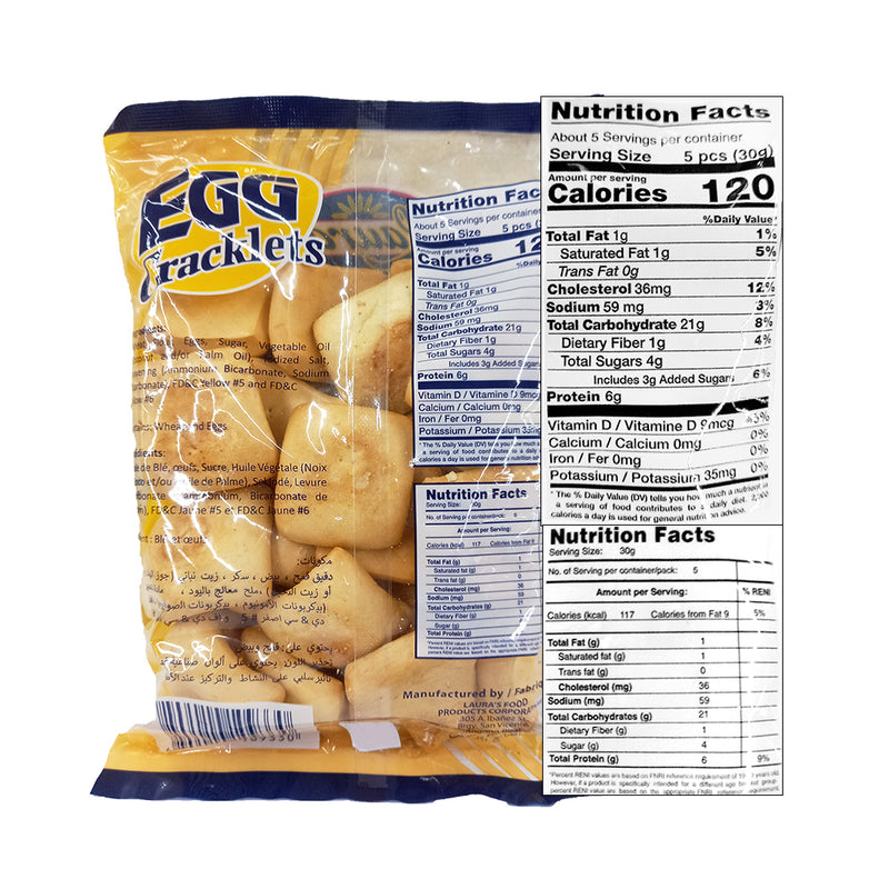 Laura's Egg Cracklets 150g