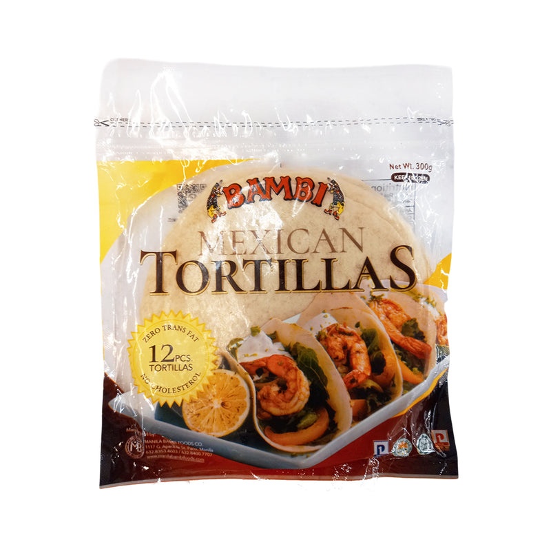 Bambi Mexican Tortilla Small 300g