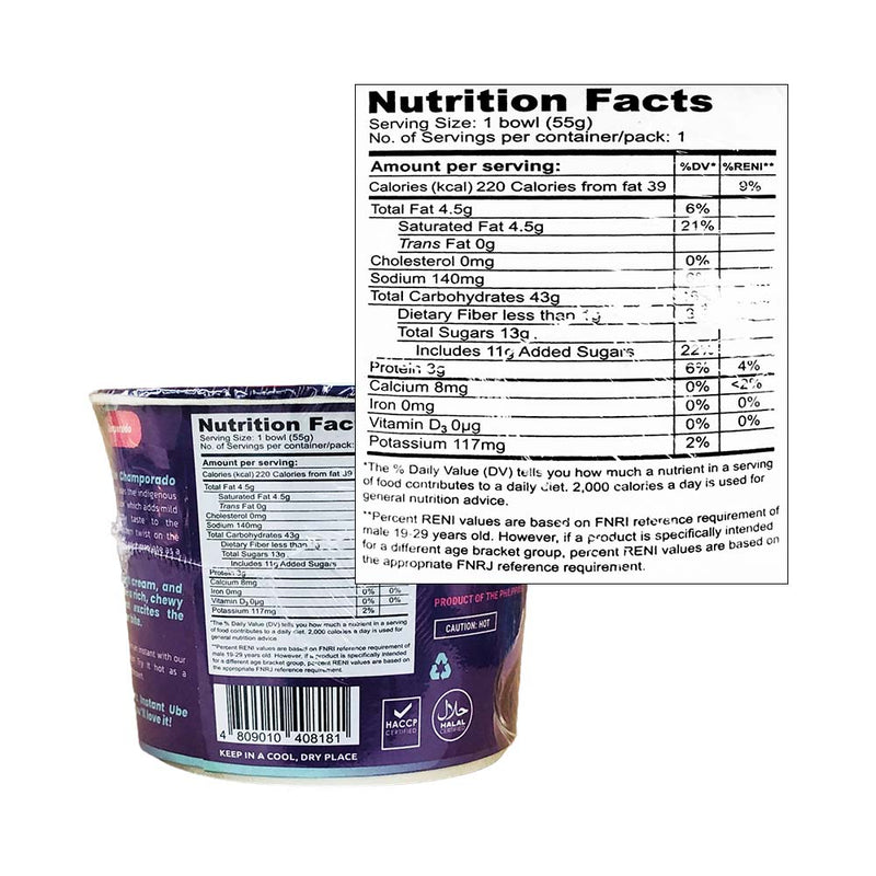 Tita Lulu's Ube Champorado 55g