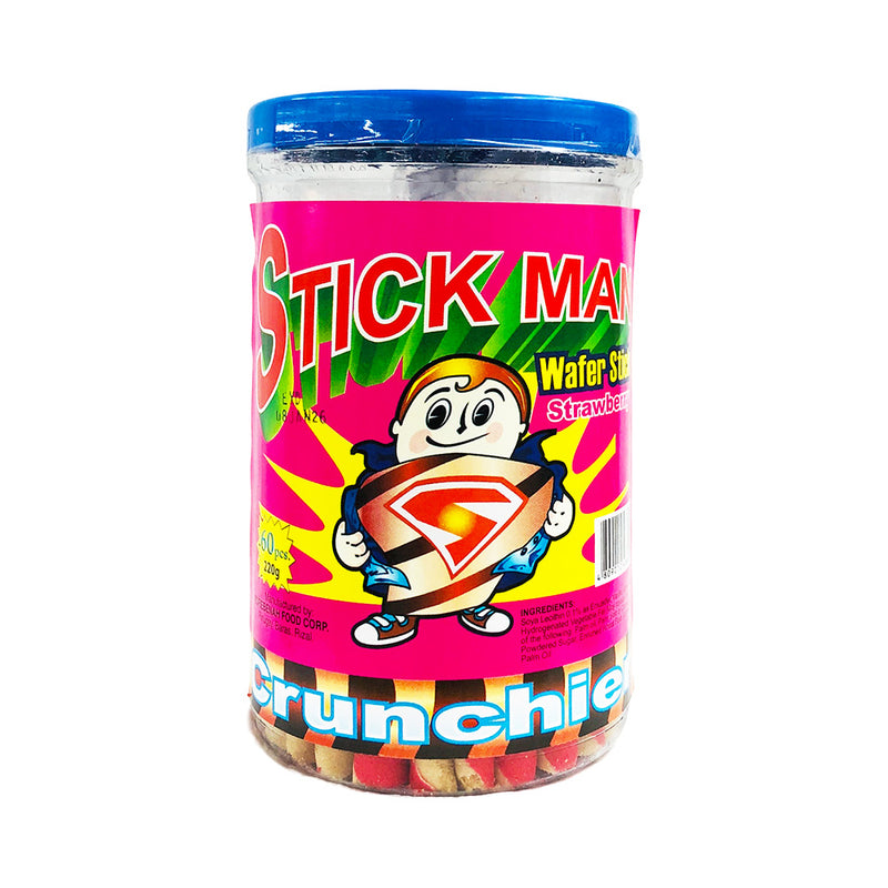 Stickman Wafer Stick Strawberry 60's
