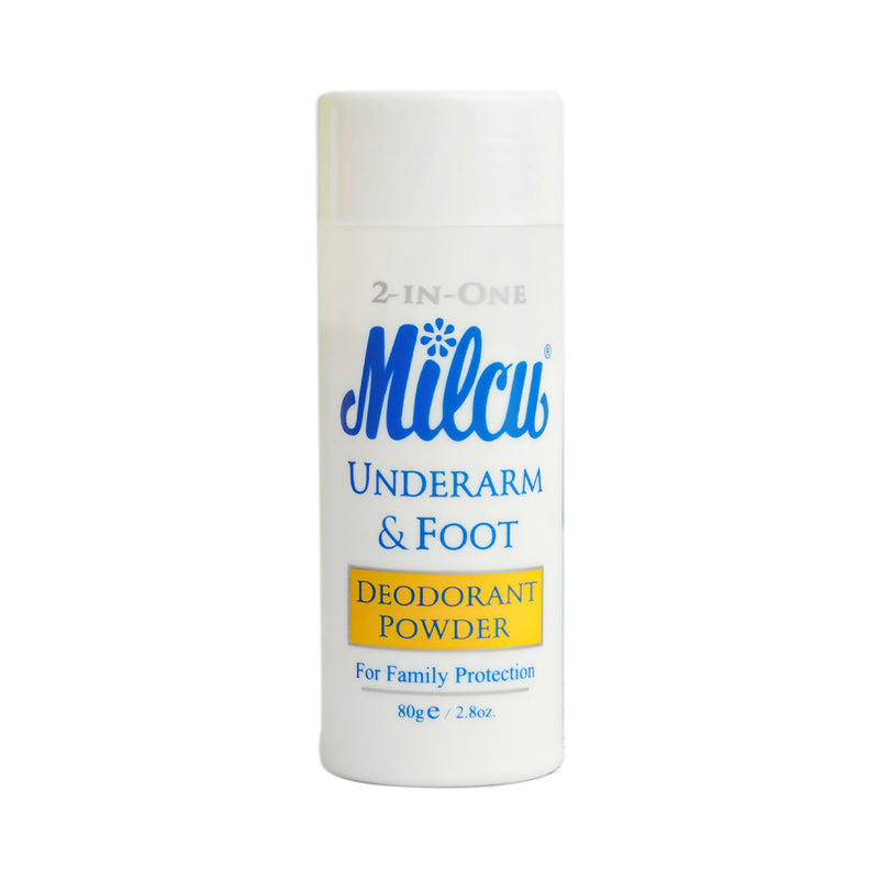 Milcu Underarm And Foot Deodorant Powder 80g