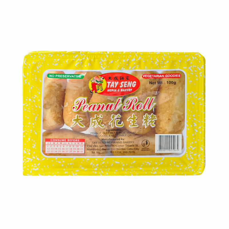 Tay Seng Peanut Roll 100g