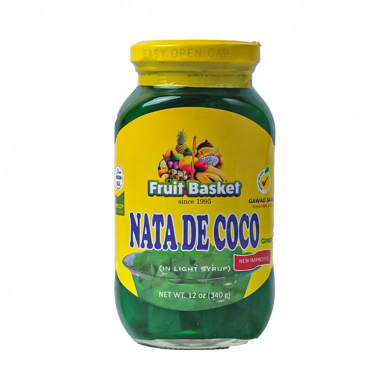 Fruit Basket Nata De Coco Green 340g (12oz)