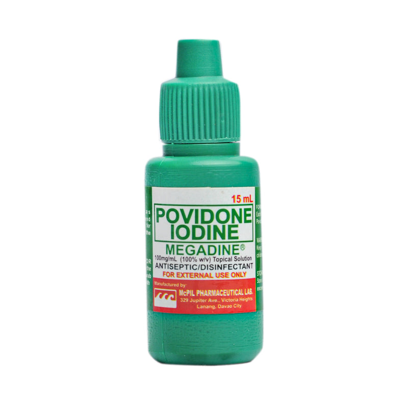 McPil Megadine (Povidone Iodine) 15ml