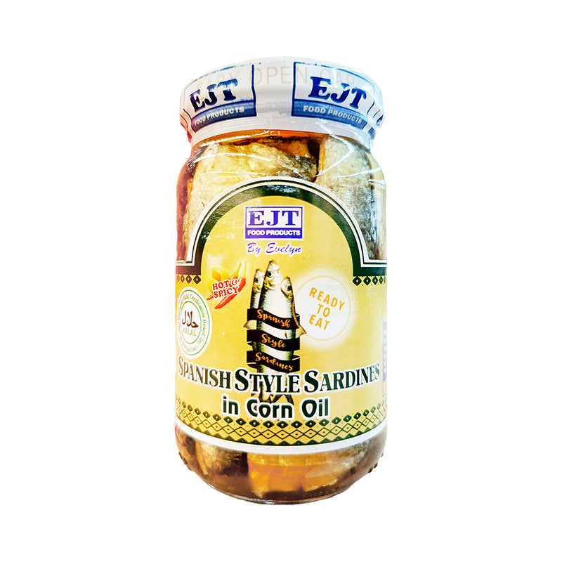 EJT Sardines Spanish Style Hot And Spicy 370g