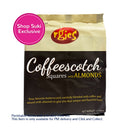 Rgies Coffeescotch Squares With Almonds 175g