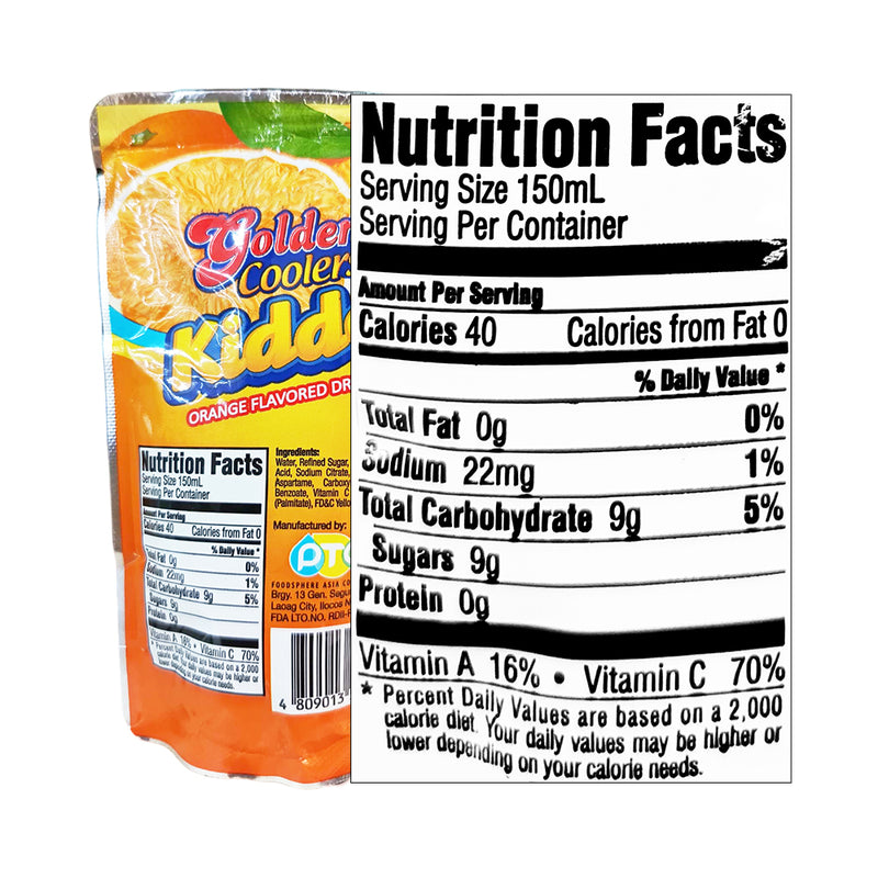 Golden Coolers Kiddo Flavored Drink 150ml