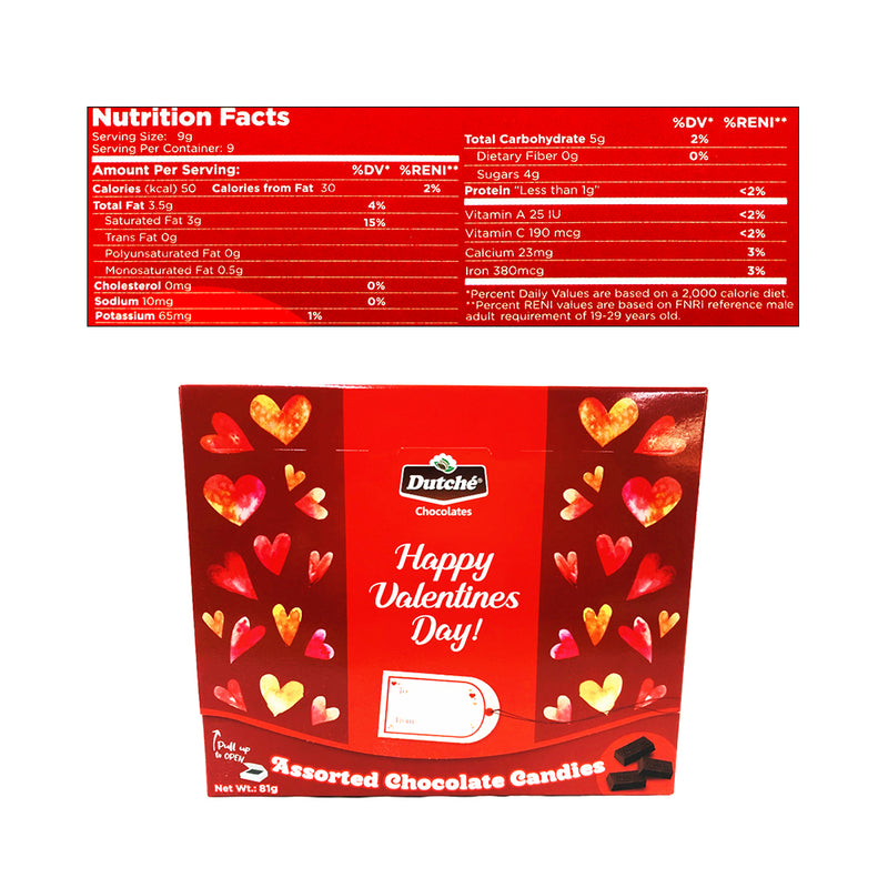 Dutche Chocolate Love Box 81g