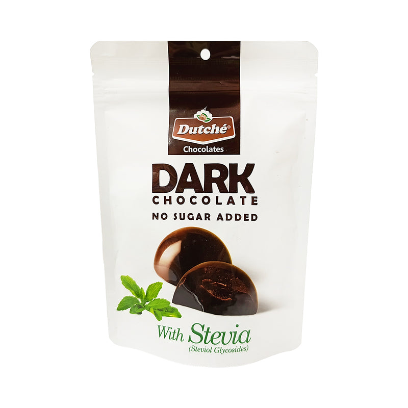 Dutche Sugar Free Dark Chocolate With Stevia 4.5g x 12's