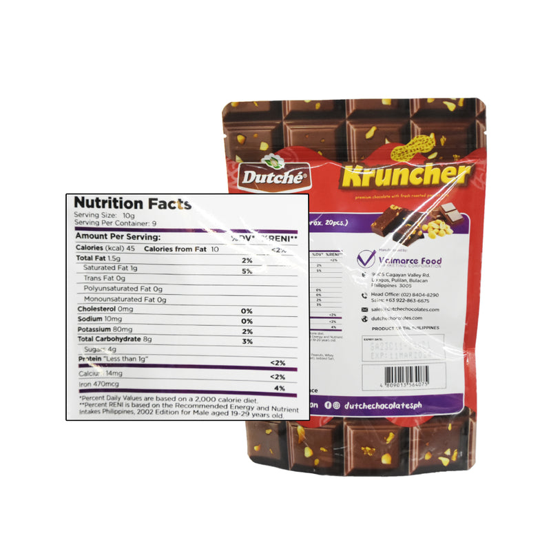 Dutche Kruncher Premium Chocolate 90g