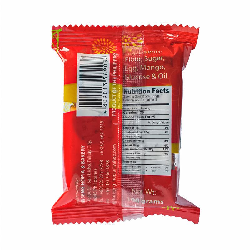 Tian Seng Mini Hopia Dice Mongo 100g