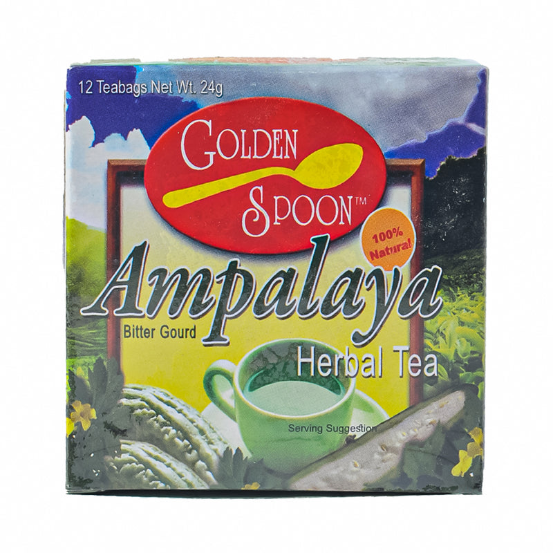 Golden Spoon Herbal Tea Drink Ampalaya 2g x 12 Tea Bags