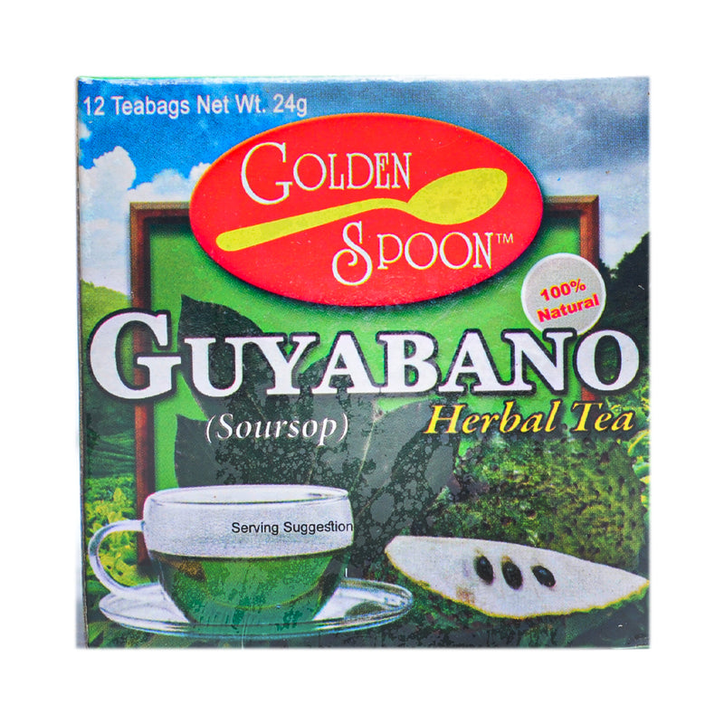 Golden Spoon Herbal Tea Drink Guyabano 2g x 12 Tea Bags