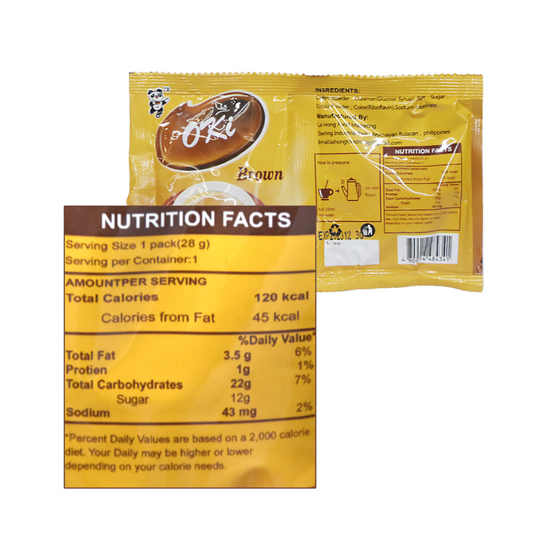 Oki Brown Coffee Twin Pack 56g