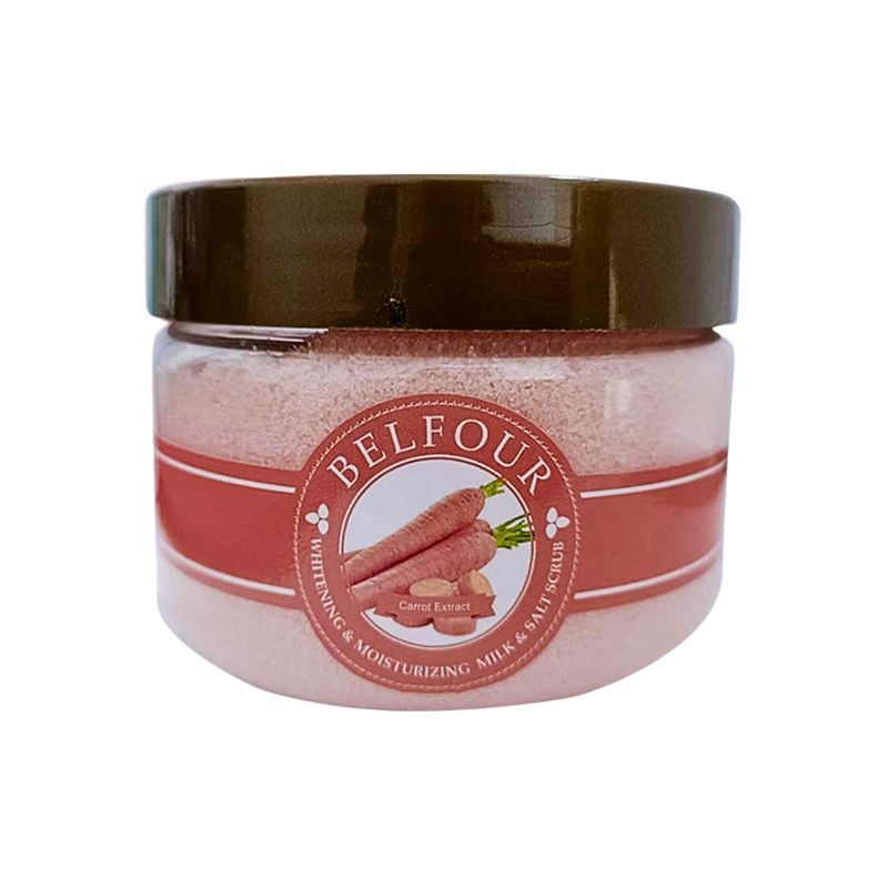Belfour Whitening And Moisturizing Milk And Salt Scrub 350g