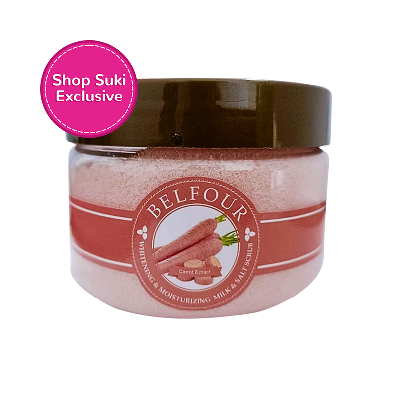 Belfour Whitening And Moisturizing Milk And Salt Scrub 350g