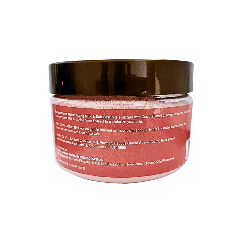 Belfour Whitening And Moisturizing Milk And Salt Scrub 350g