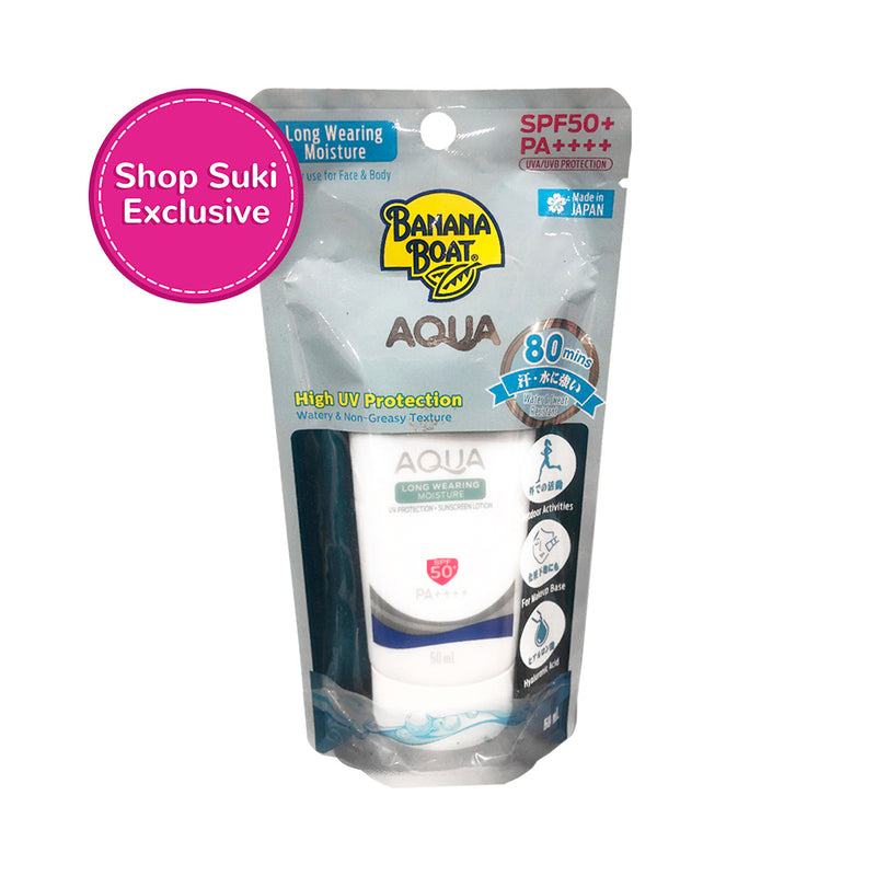 Banana Boat Aqua Long Wearing Moisture Sunscreen Lotion SPF50+ PA++++ 50ml