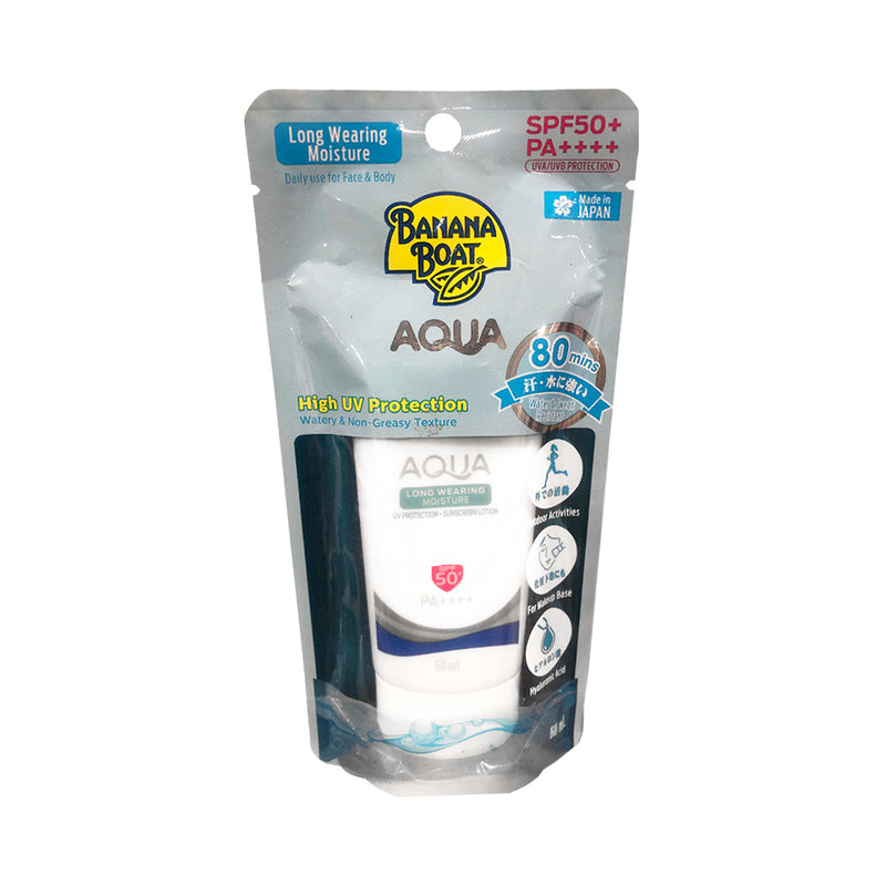Banana Boat Aqua Long Wearing Moisture Sunscreen Lotion SPF50+ PA++++ 50ml