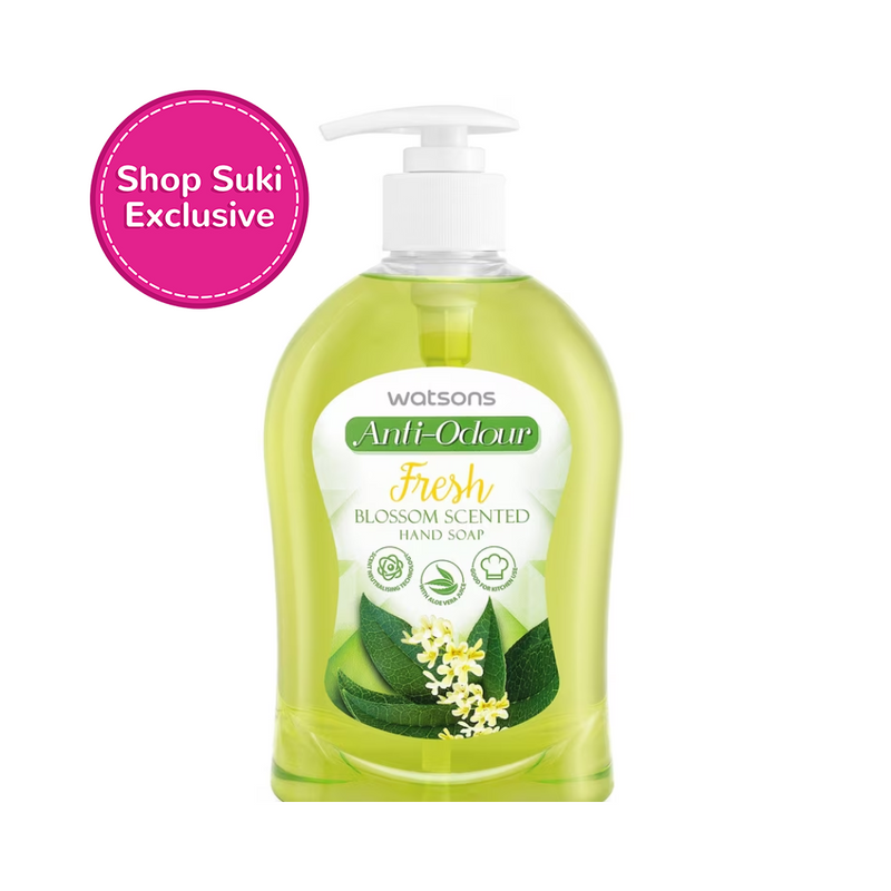 Watsons Anti-Odour Fresh Blossom Scented Hand Soap 500ml