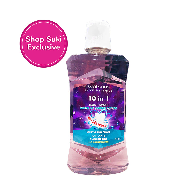 Watsons Love My Smile 10in1 Mouthwash 500ml