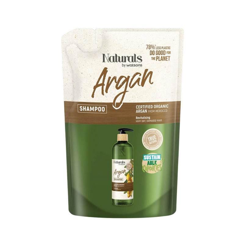 Naturals Argan Shampoo Refill 450ml