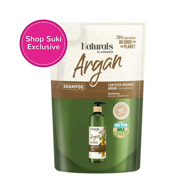 Naturals Argan Shampoo Refill 450ml