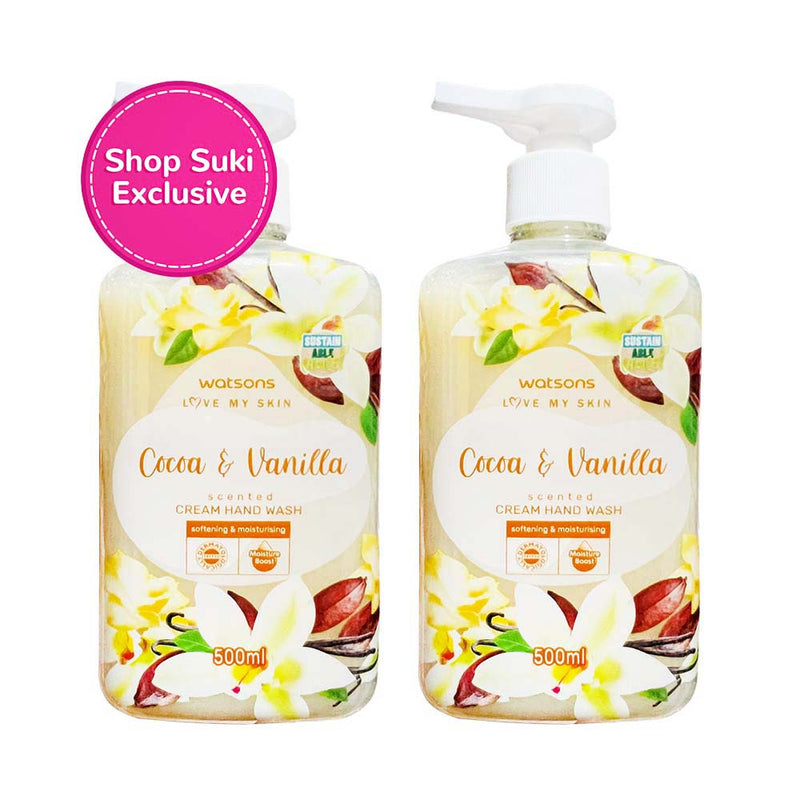 Watsons Love My Skin Scented Cream Hand Wash x 2's