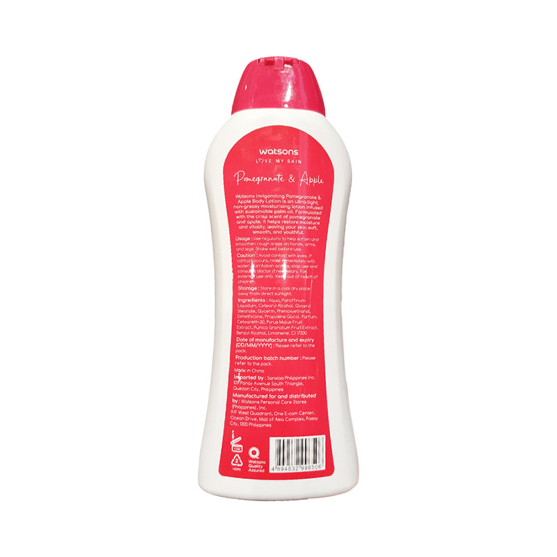 Watsons Love My Skin Invigorating Body Lotion 532ml