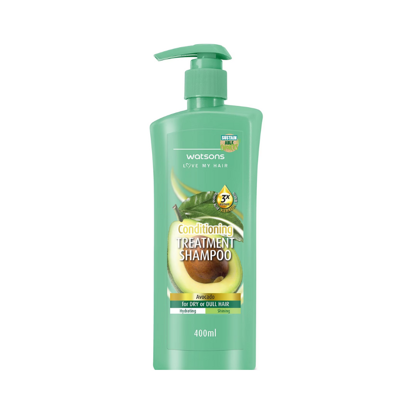 Watsons Avocado Extract Treatment Shampoo 400ml