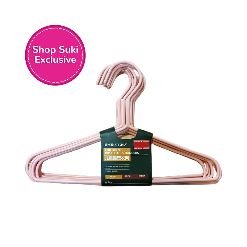 Children's Dip Clothes Hangers 8's
