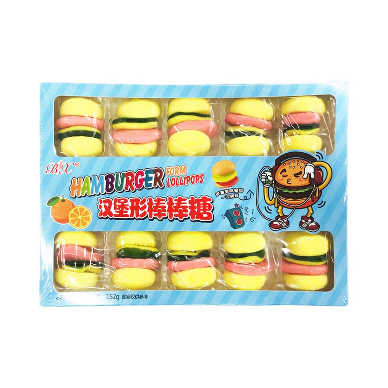 Hamburger Lollipop 152g