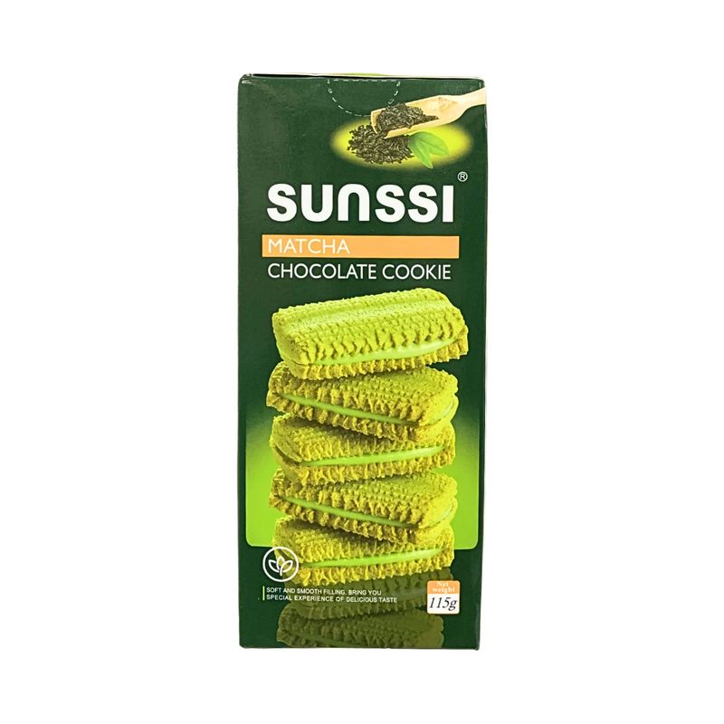 Sunssi Chocolate Cookie Matcha 115g