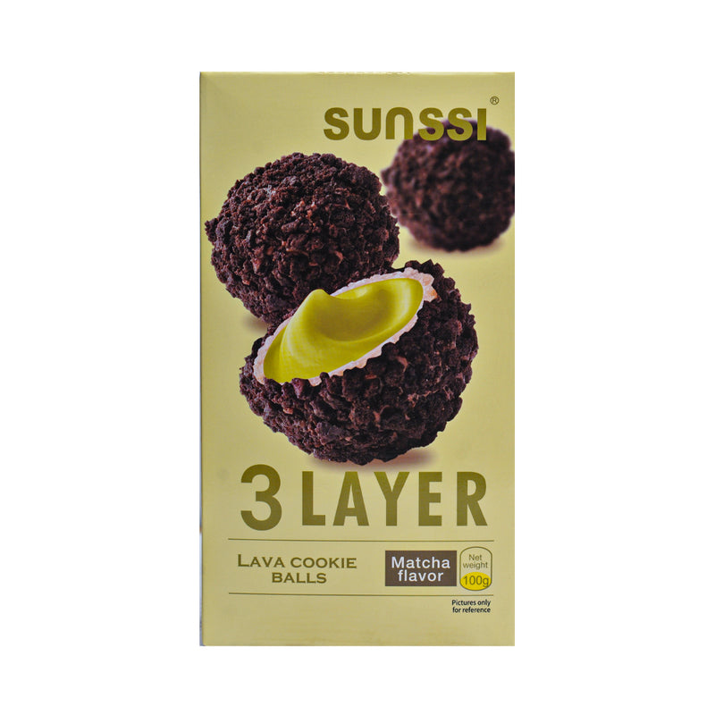 Sunssi Lava Cookie Balls Matcha 100g