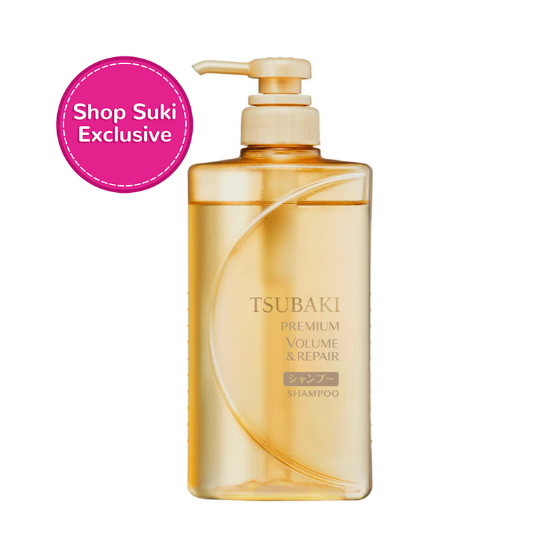 Tsubaki Premium Volume And Repair Shampoo 490ml