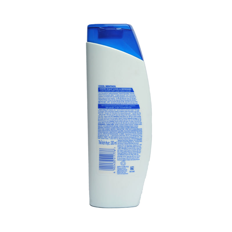 Head & Shoulders Anti-Dandruff Shampoo Cool Menthol 330ml