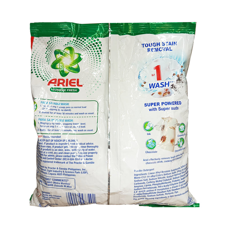 Ariel Detergent Powder Sunrise Fresh 565g