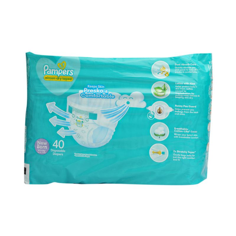 Pampers Diaper Baby-Dry Newborn 40's