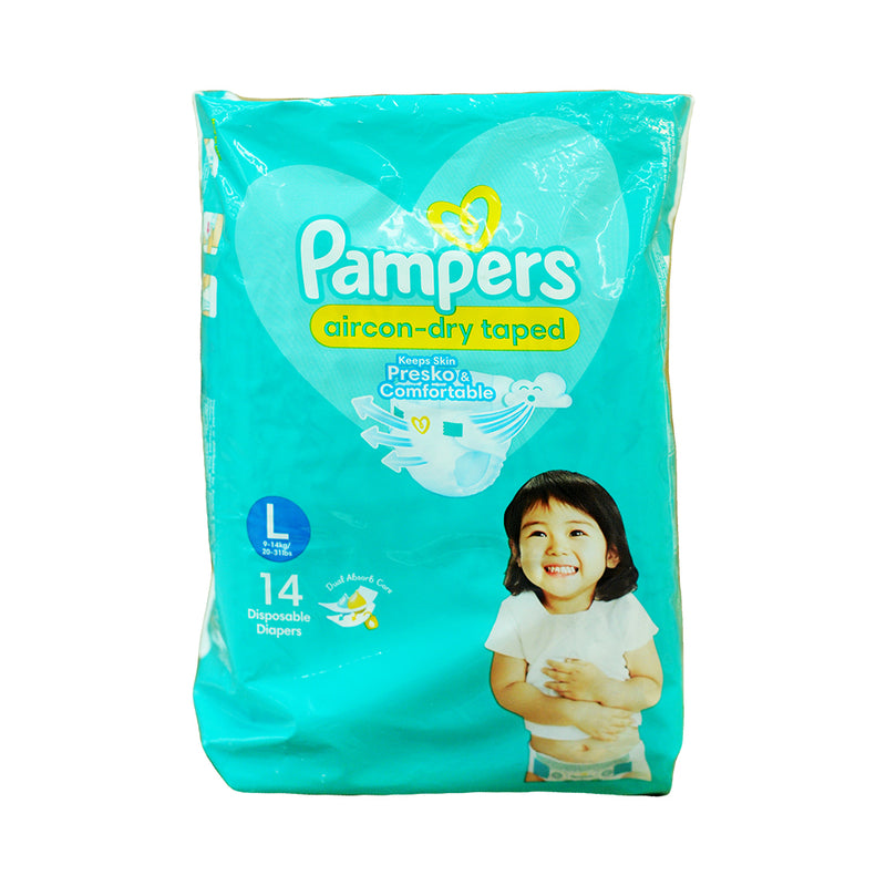 Pampers Diaper Baby-Dry Large 14's