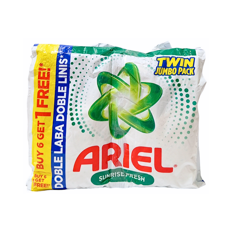 Ariel Detergent Powder Sunrise Fresh 66g 6's + 1