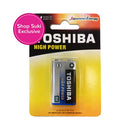 Toshiba High Power 9V Alkaline Battery