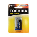 Toshiba High Power 9V Alkaline Battery