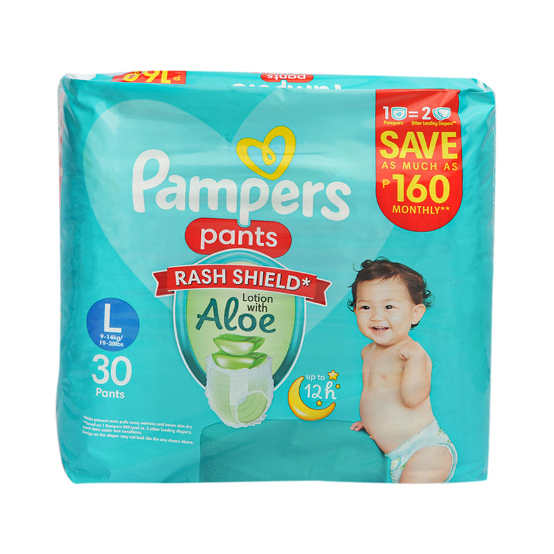 Pampers Easy Palit Pants Large 30's