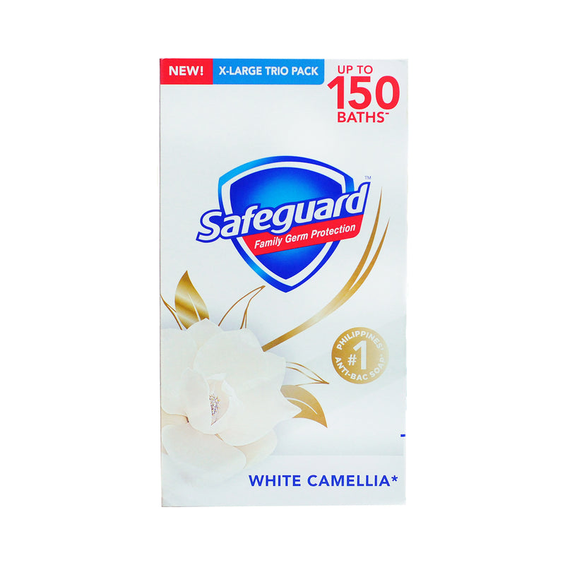 Safeguard Soap White Camellia XLarge Trio Pack 160g x 3's