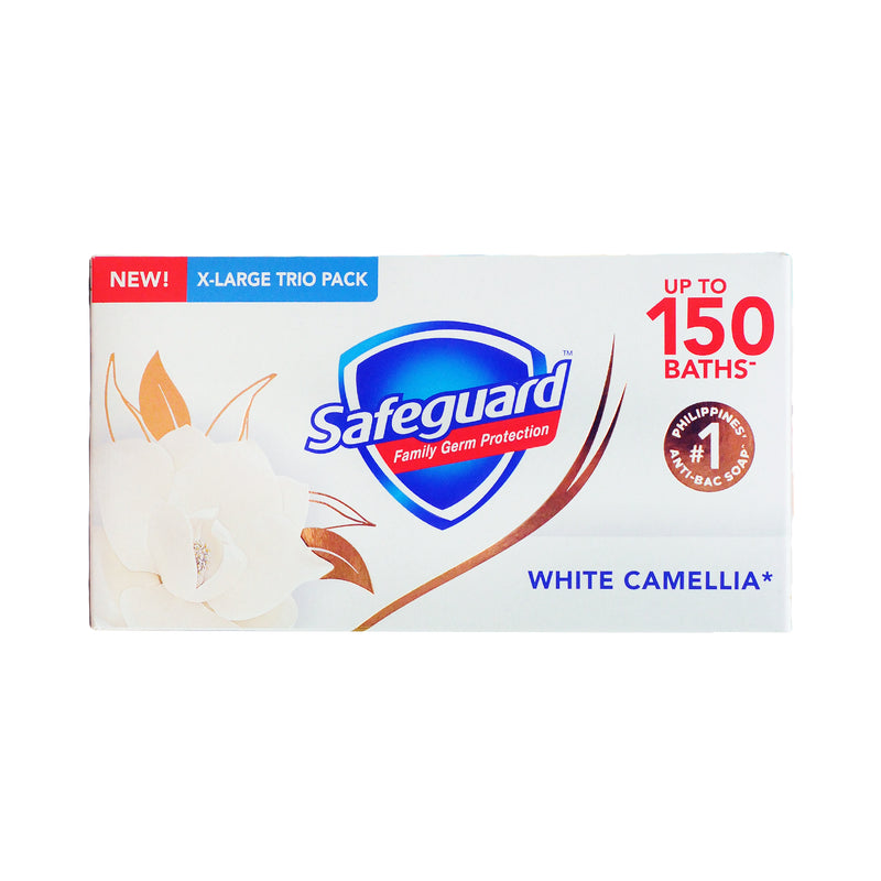 Safeguard Soap White Camellia XLarge Trio Pack 160g x 3's