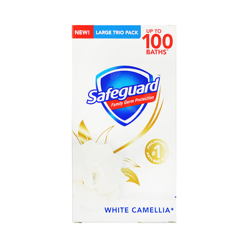 Safeguard Soap White Camellia Large Trio Pack 115g x 3's