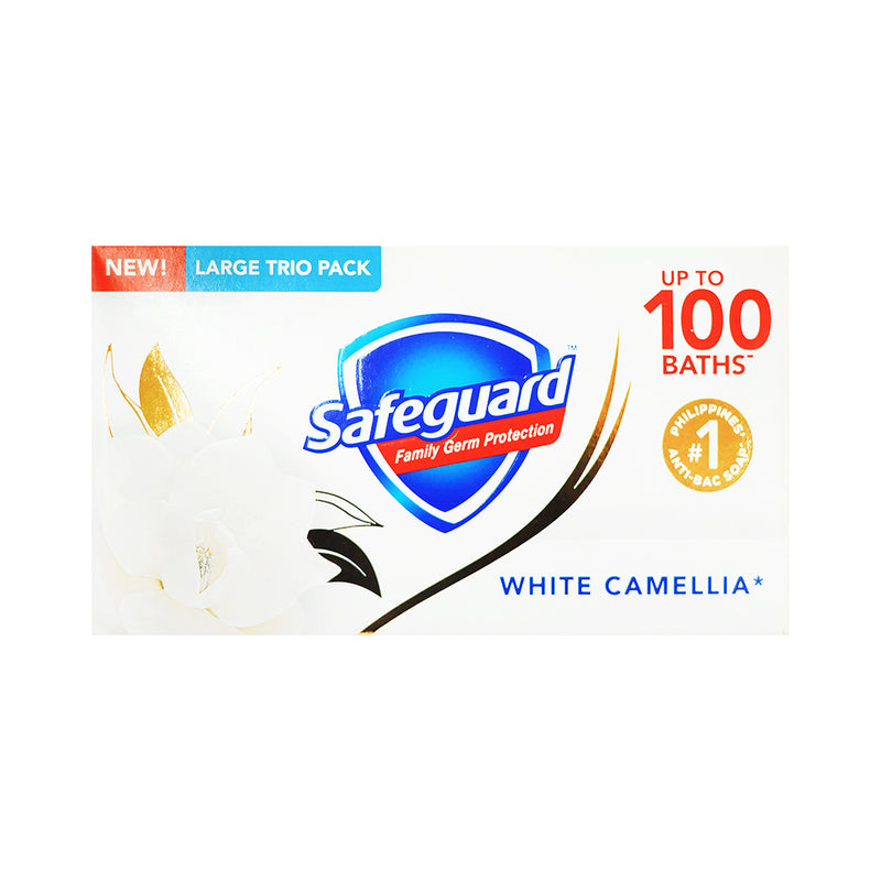 Safeguard Soap White Camellia Large Trio Pack 115g x 3's